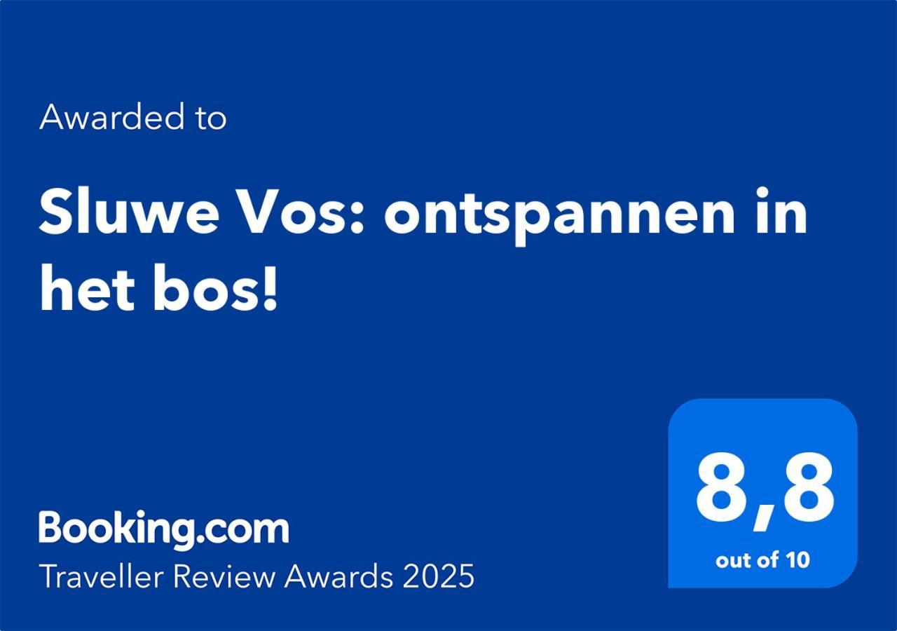 Sluwe Vos: Ontspannen In Het Bos! Otterlo Eksteriør bilde